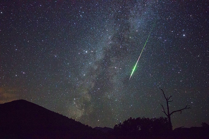 A short poem on the beauty of Perseid Meteor Shower