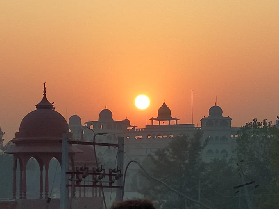 #xplorebharat boarding from Attari-Wagah Border