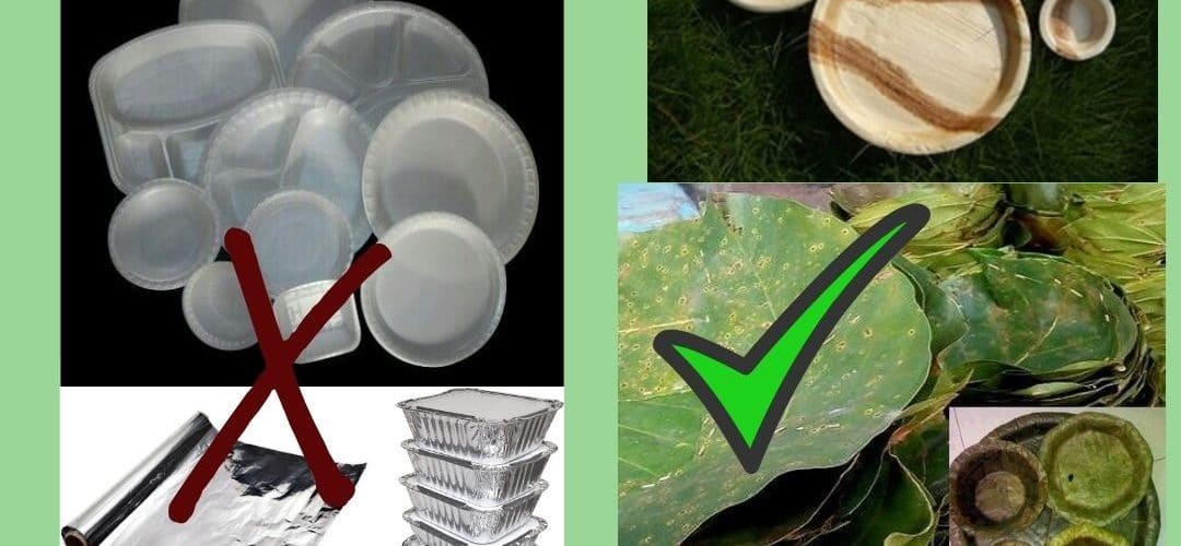 Biodegradable Sal Leaf Disposable Plates