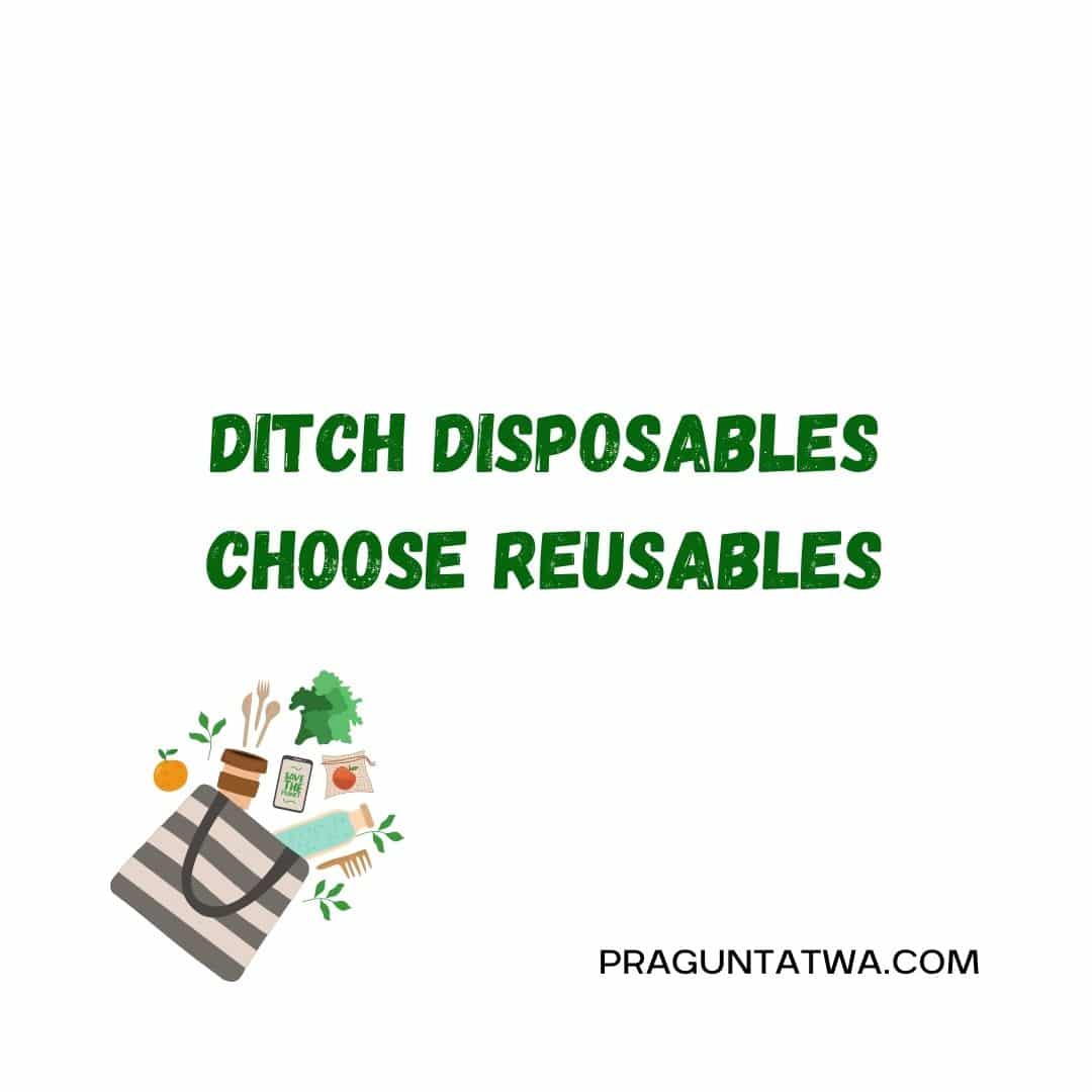 Ditch the Disposables