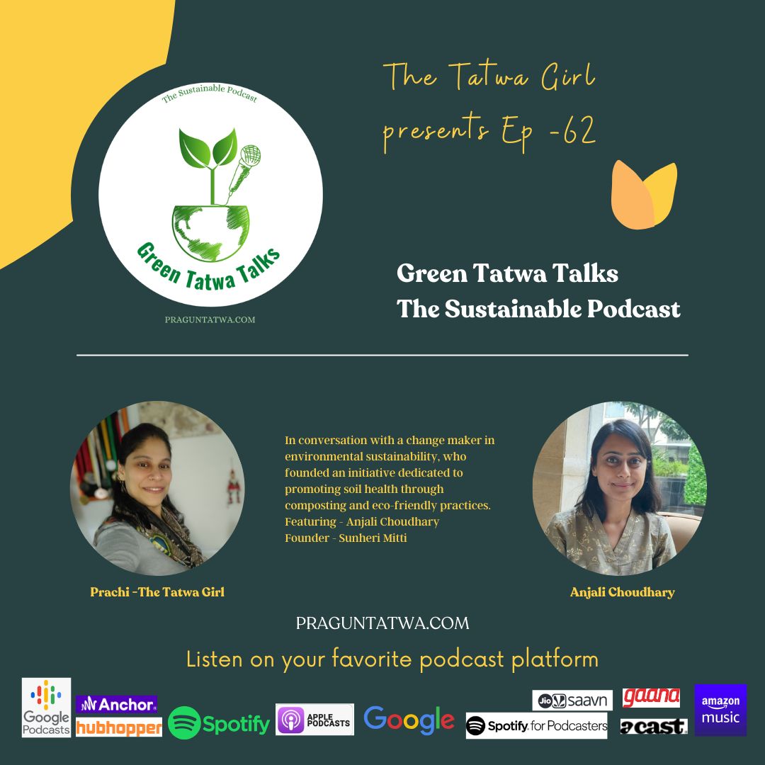 Green Tatwa Talks Ep 62 Featuring Anjali Choudhary(Sunheri Mitti)