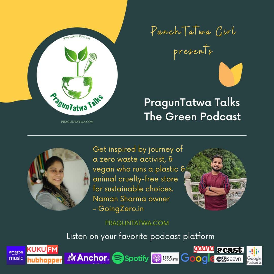 Ep 30 – Green Talks with Panchtatwa Girl, Feat. Naman Sharma – GoingZero.in