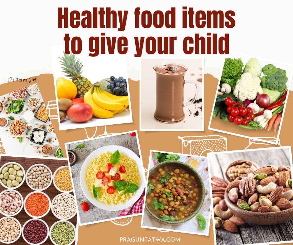 10 healthy food items to give your child #63PercentMoreProtein