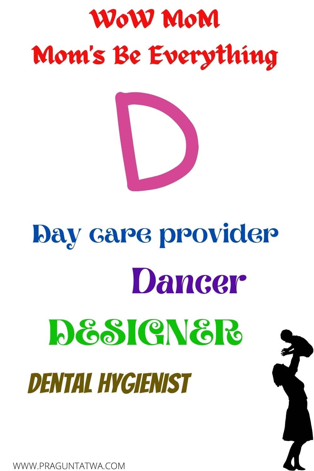 Mom’s are our first designer and dental hygienist too